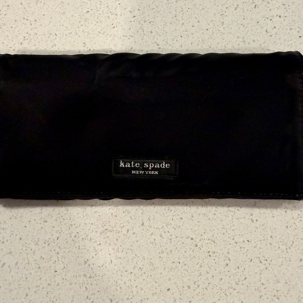 Kate Spade Vintage Black Nylon Wallet